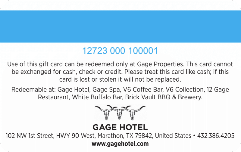 VIP loyalty card