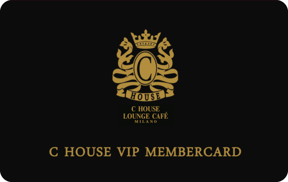 VIP member plastic card