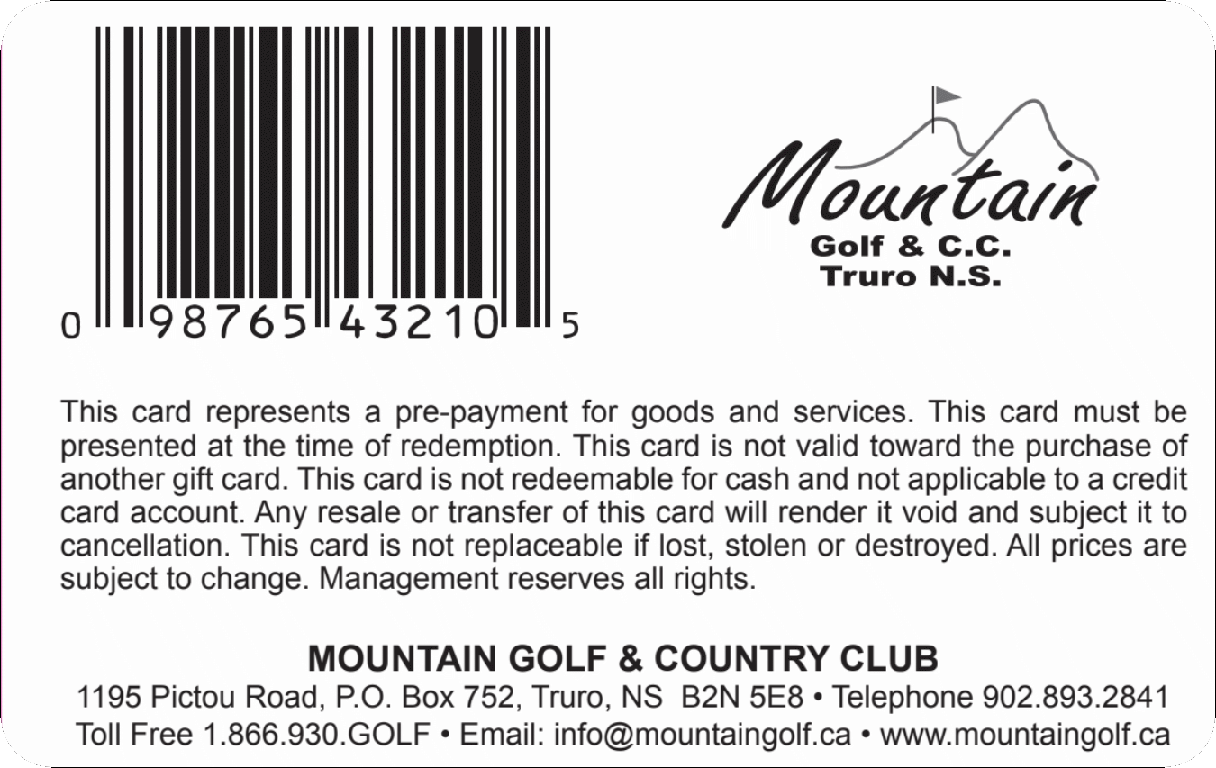 VIP loyalty card